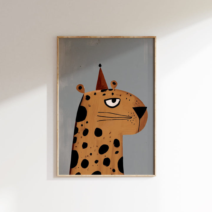 Grumpy Leopard Print
