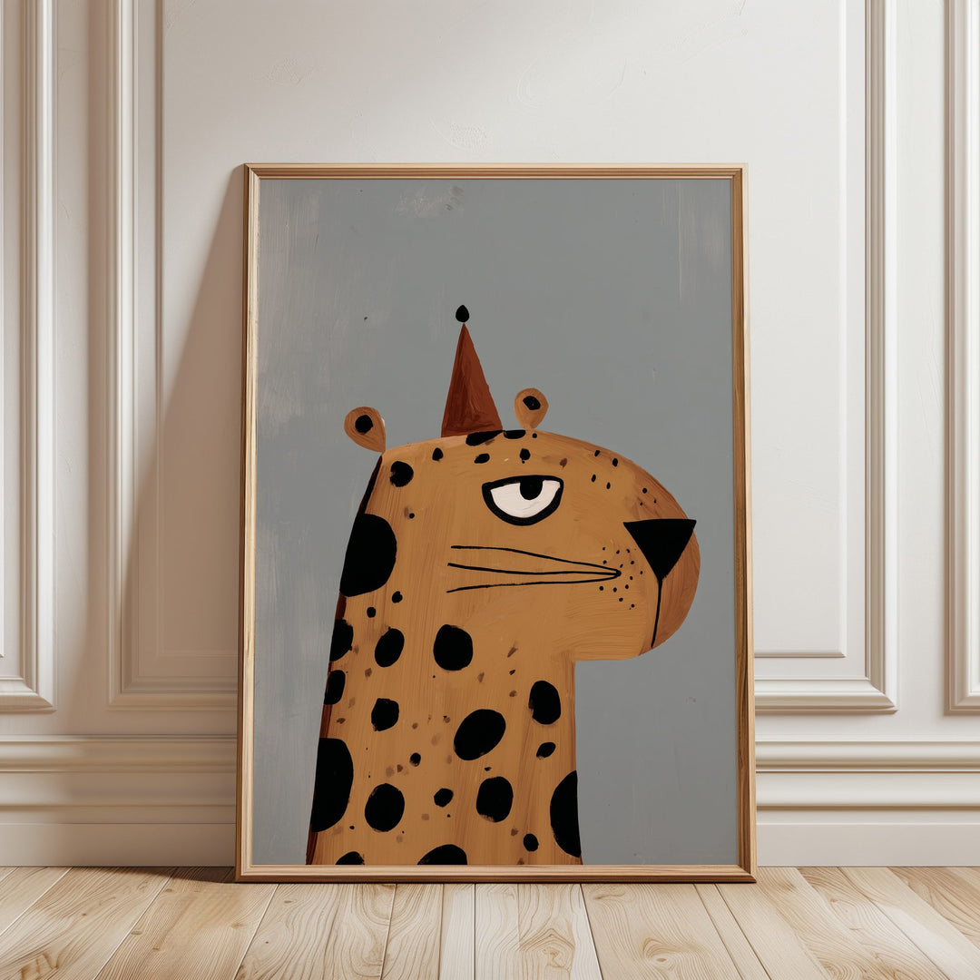 Grumpy Leopard Print