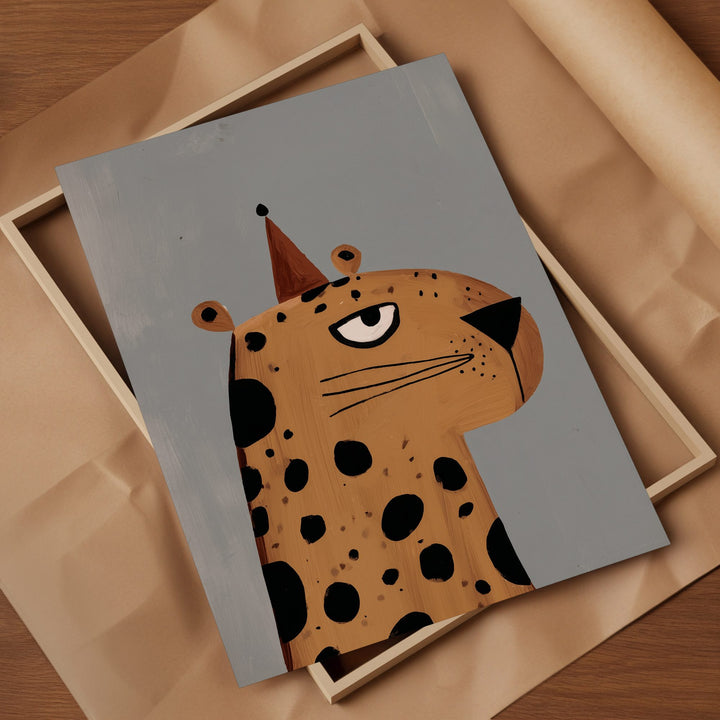 Grumpy Leopard Print