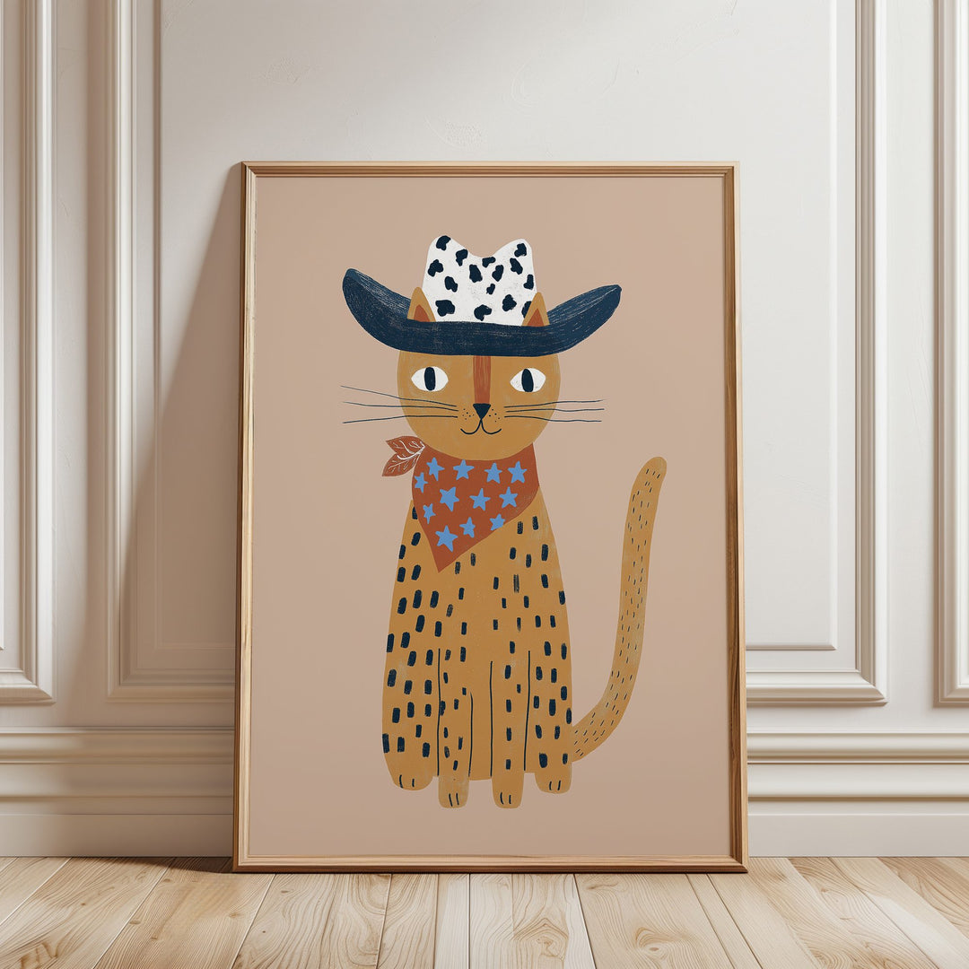 Cowboy Leopard Print