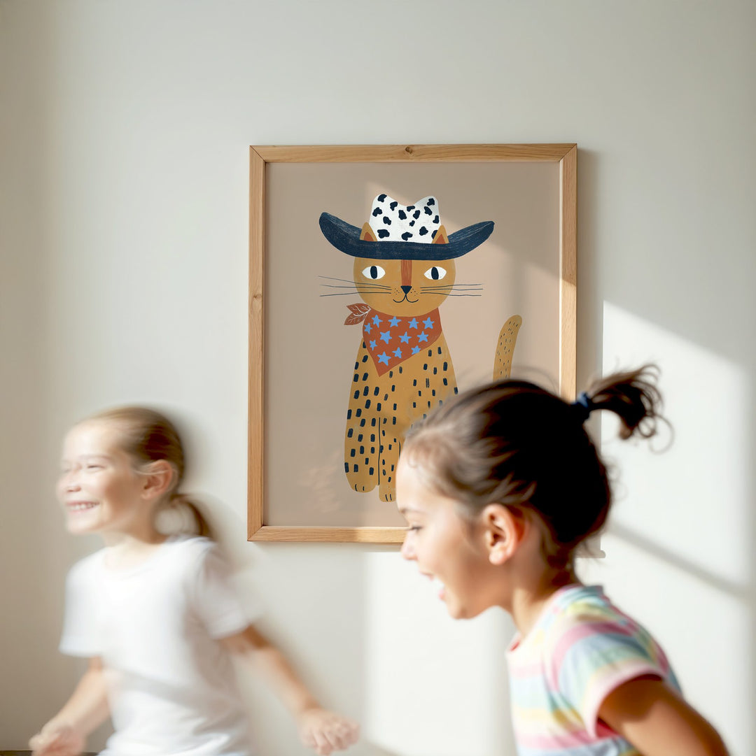 Cowboy Leopard Print