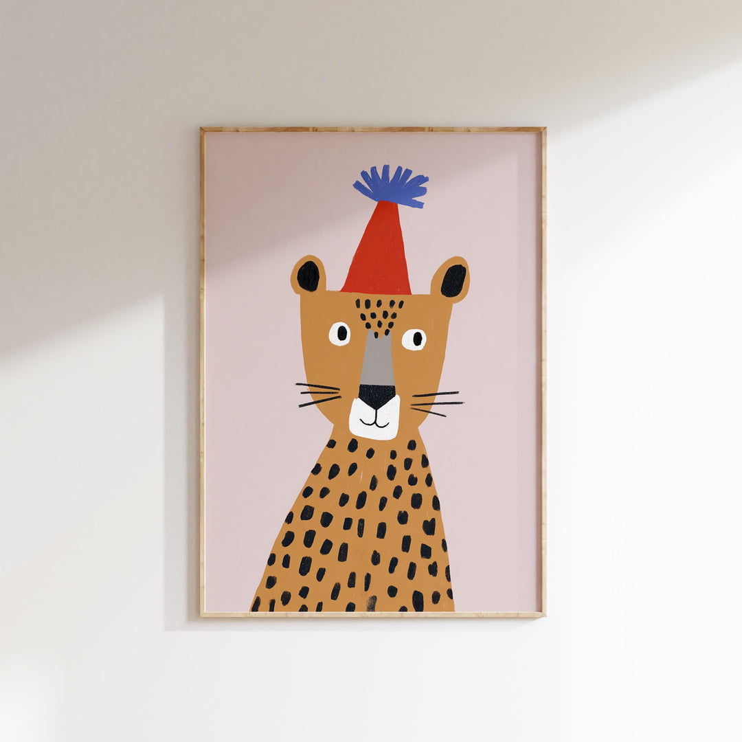 Party Hat Leopard Print