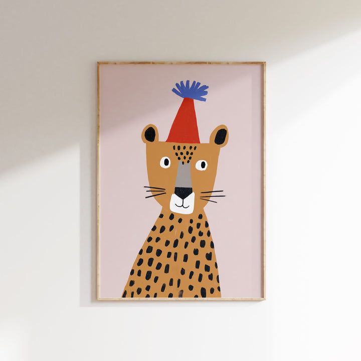 Party Hat Leopard Print