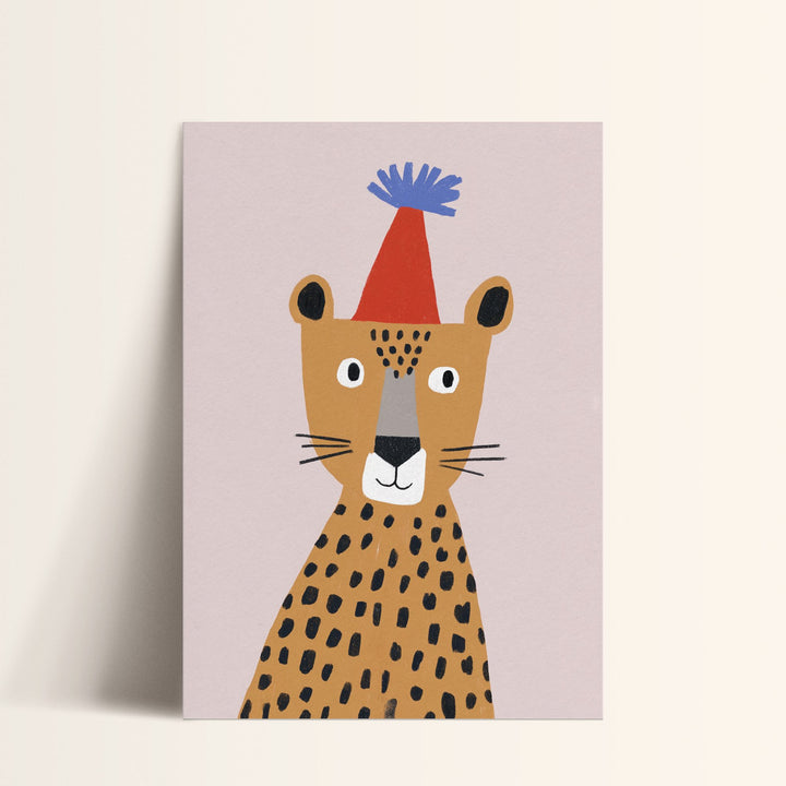 Party Hat Leopard Print