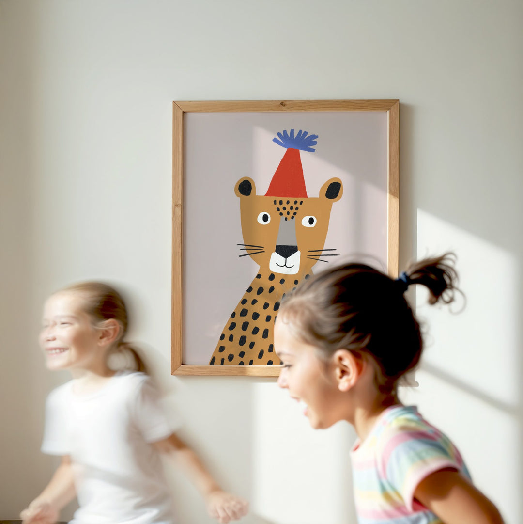 Party Hat Leopard Print