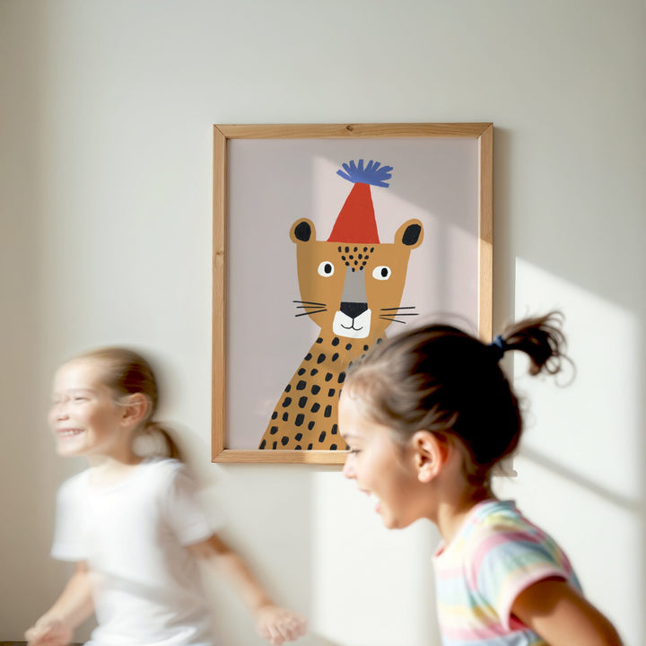Party Hat Leopard Print