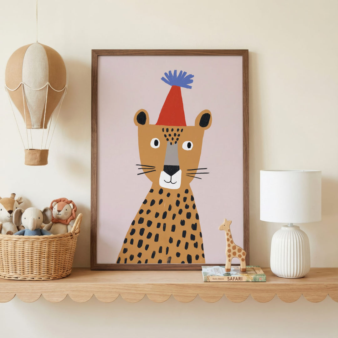 Party Hat Leopard Print