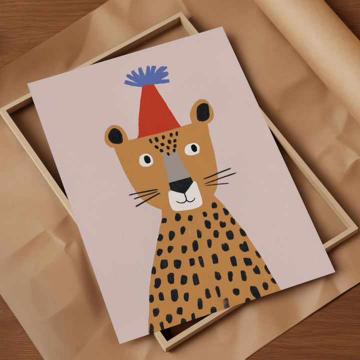 Party Hat Leopard Print