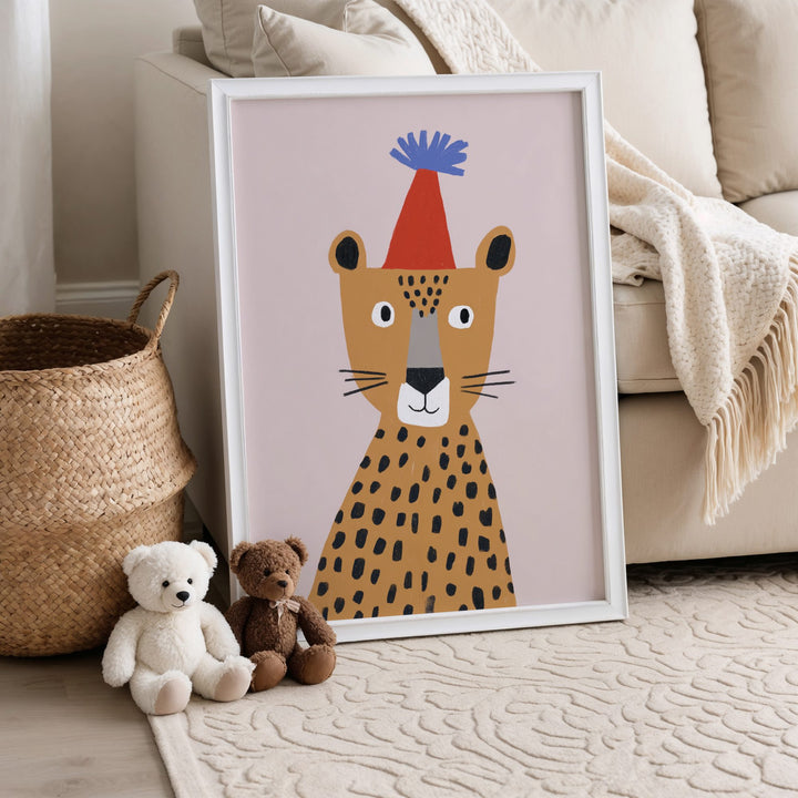Party Hat Leopard Print