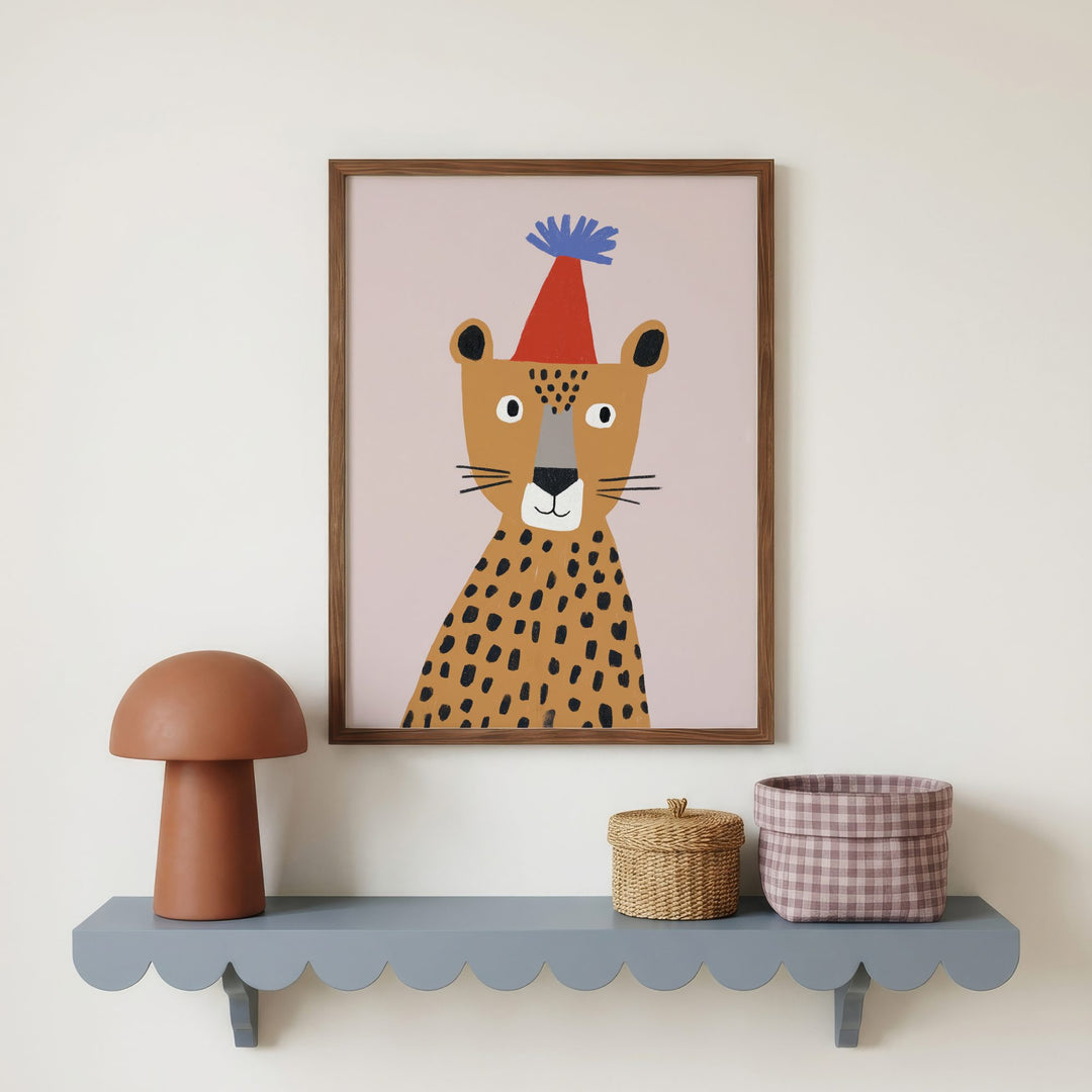 Party Hat Leopard Print