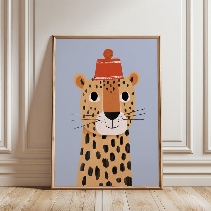 Bobble Hat Leopard Print