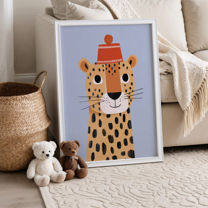 Bobble Hat Leopard Print