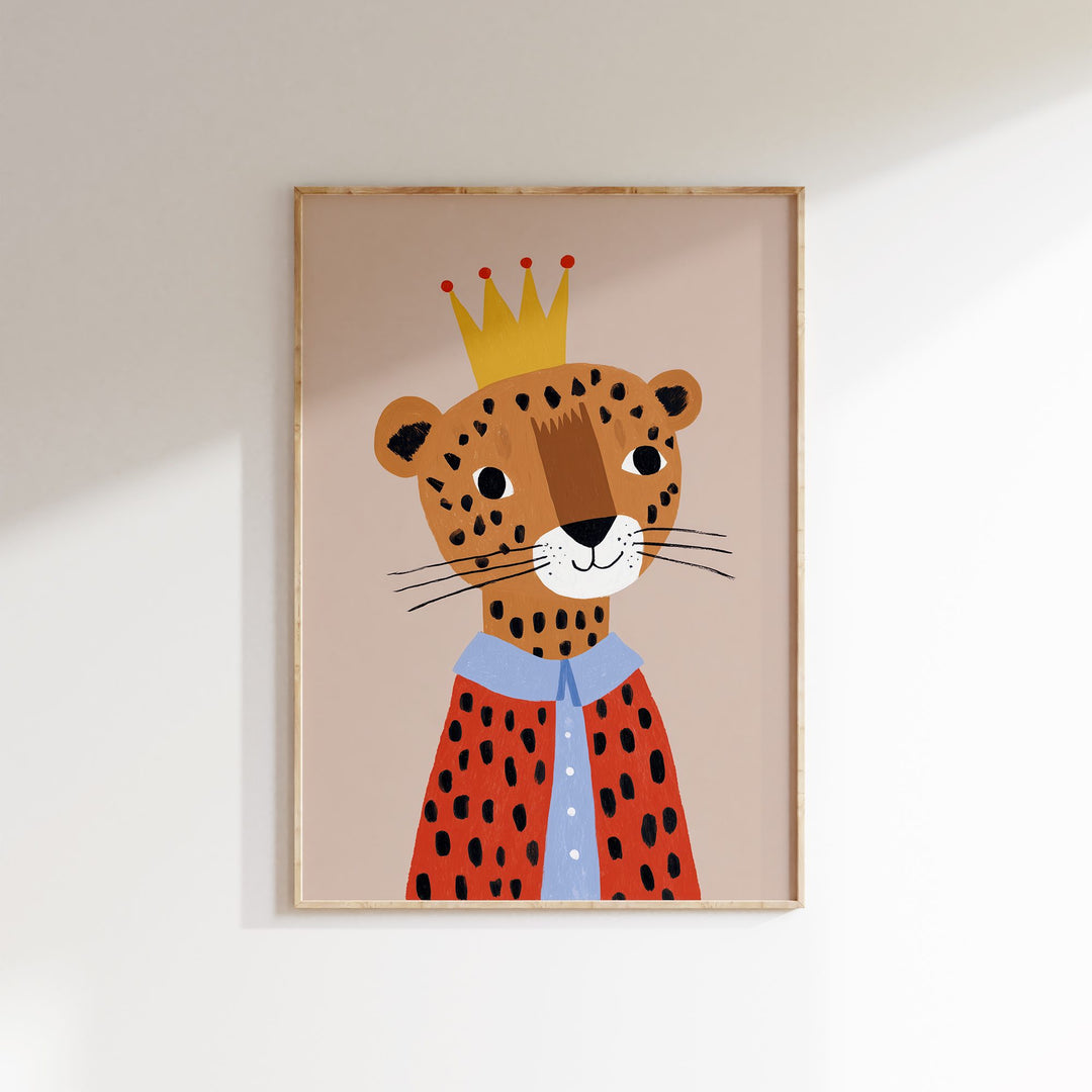 King Leopard Print