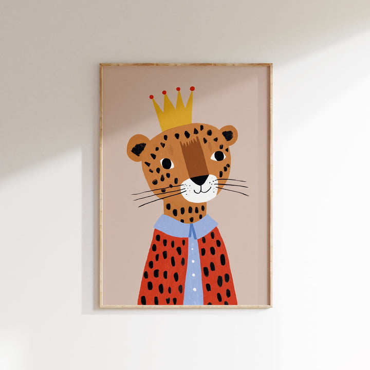King Leopard Print