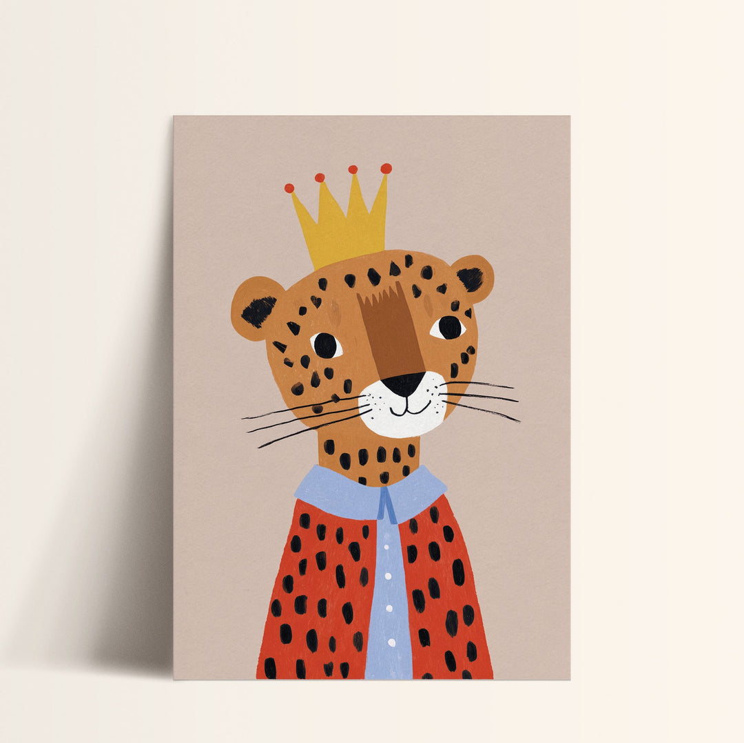 King Leopard Print