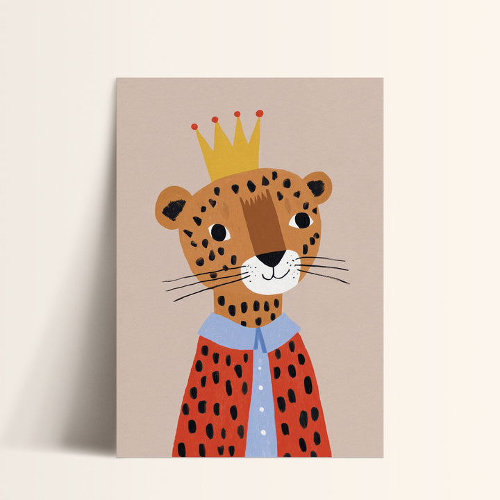 King Leopard Print
