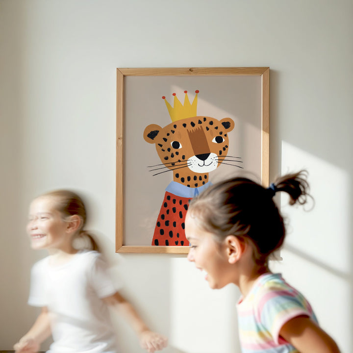 King Leopard Print