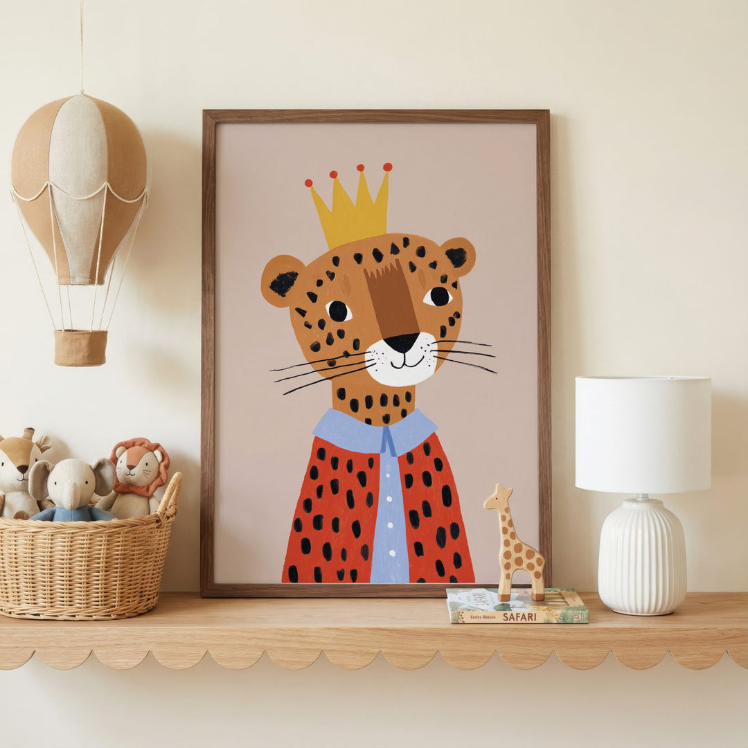 King Leopard Print