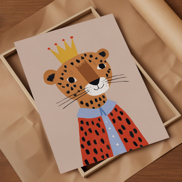 King Leopard Print