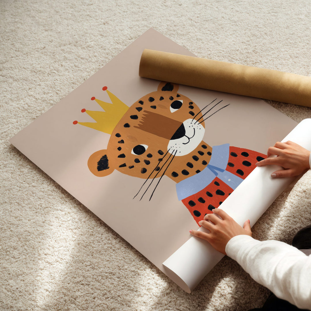 King Leopard Print