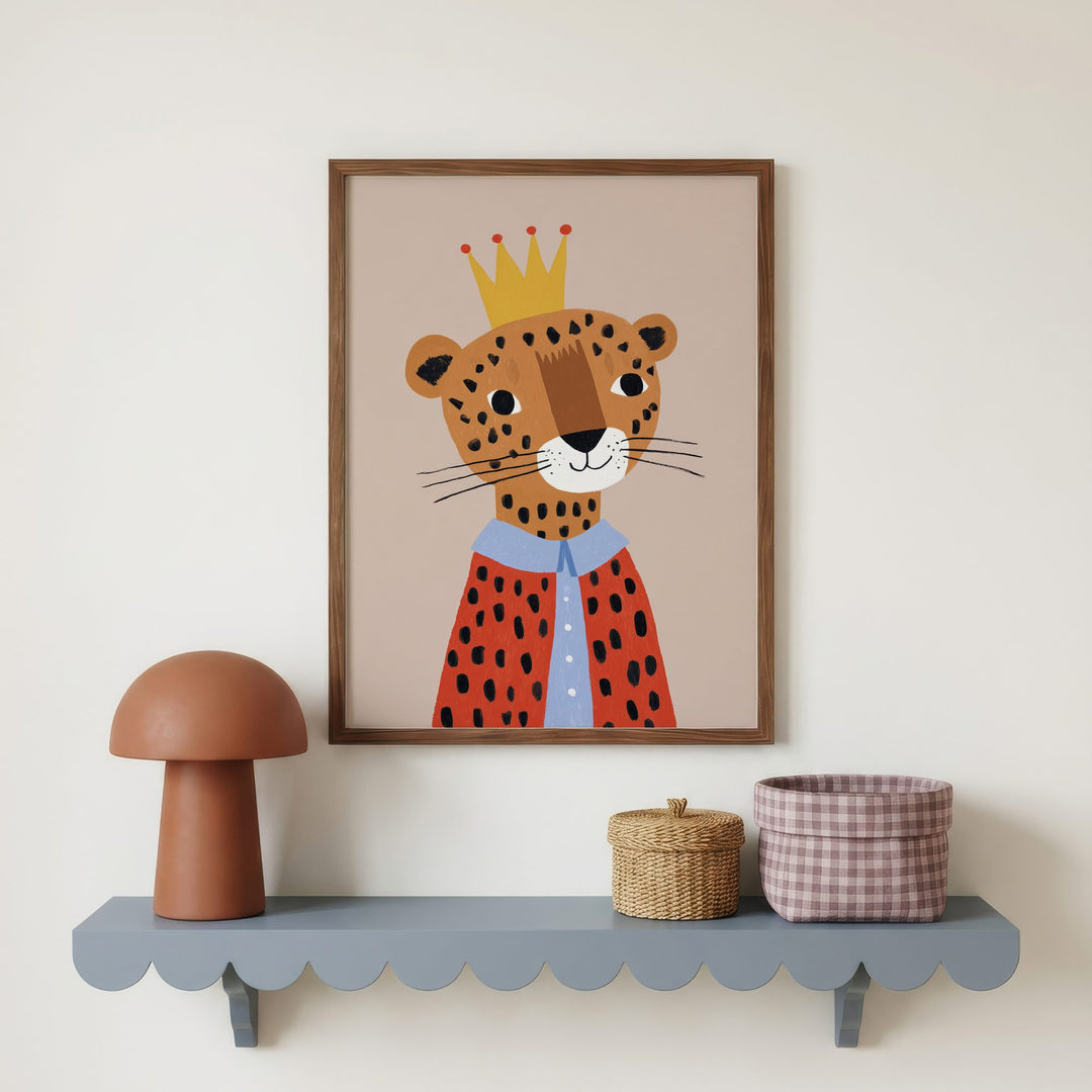 King Leopard Print