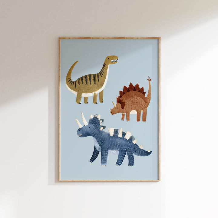 Dinosaur Friends Print