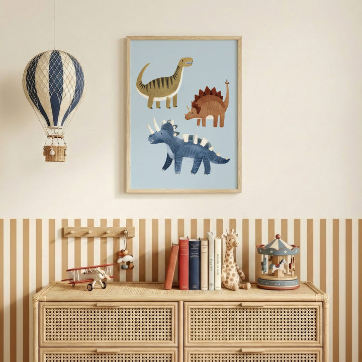 Dinosaur Friends Print