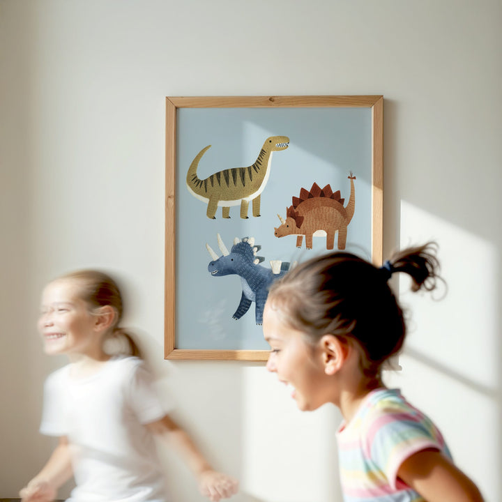 Dinosaur Friends Print