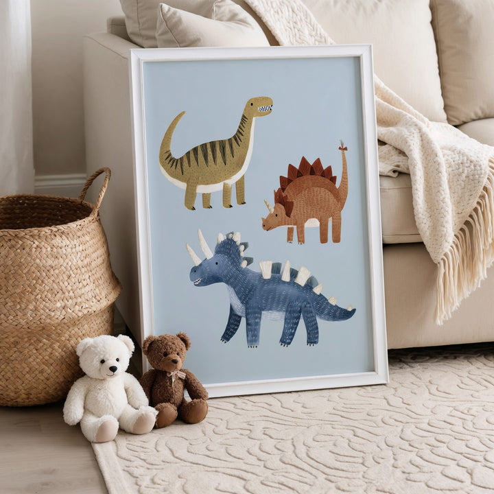 Dinosaur Friends Print