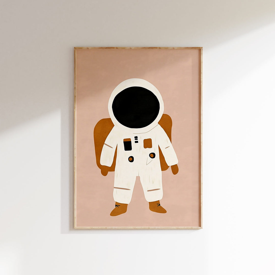 Little Astronaut Print