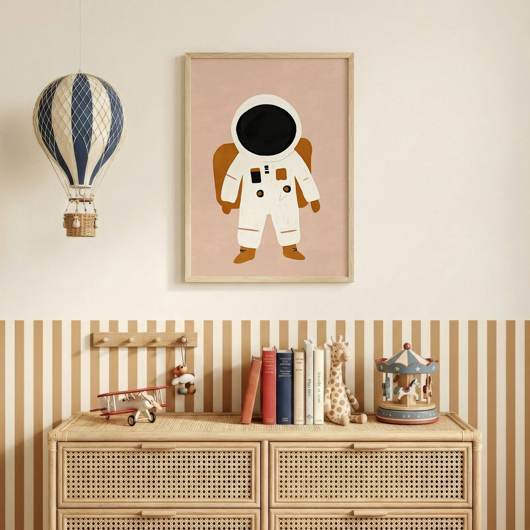 Little Astronaut Print