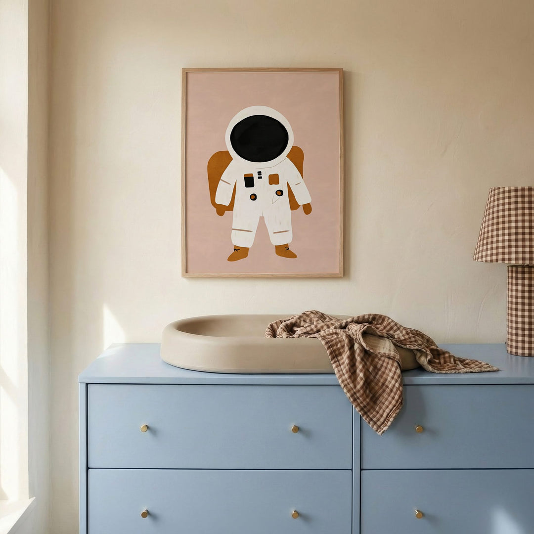 Little Astronaut Print