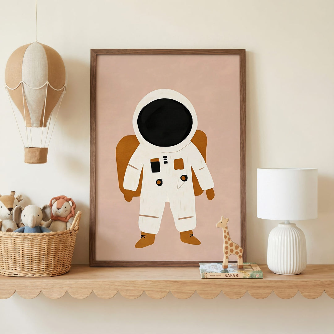 Little Astronaut Print