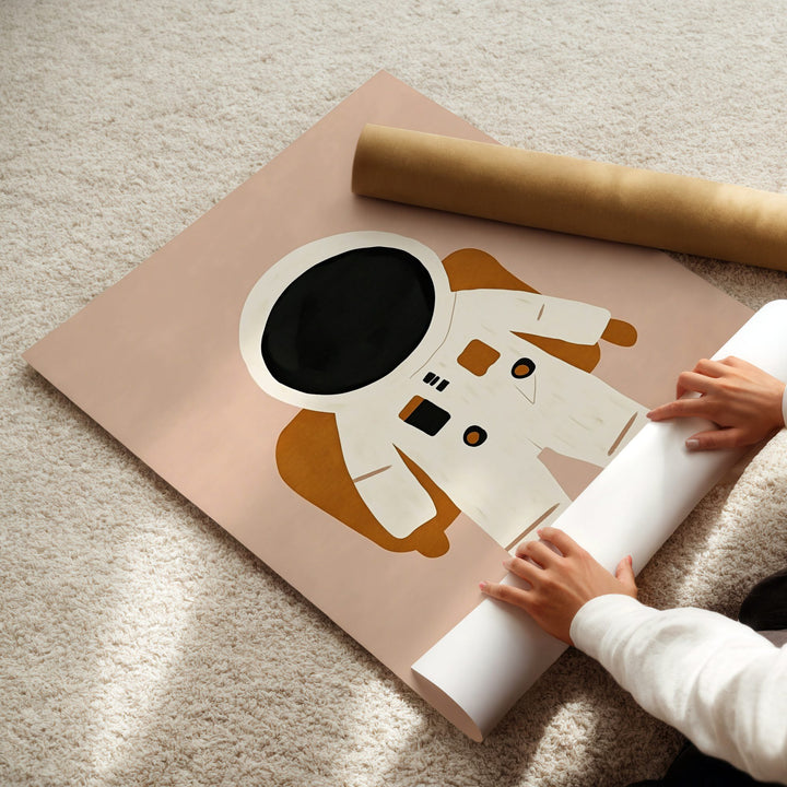 Little Astronaut Print