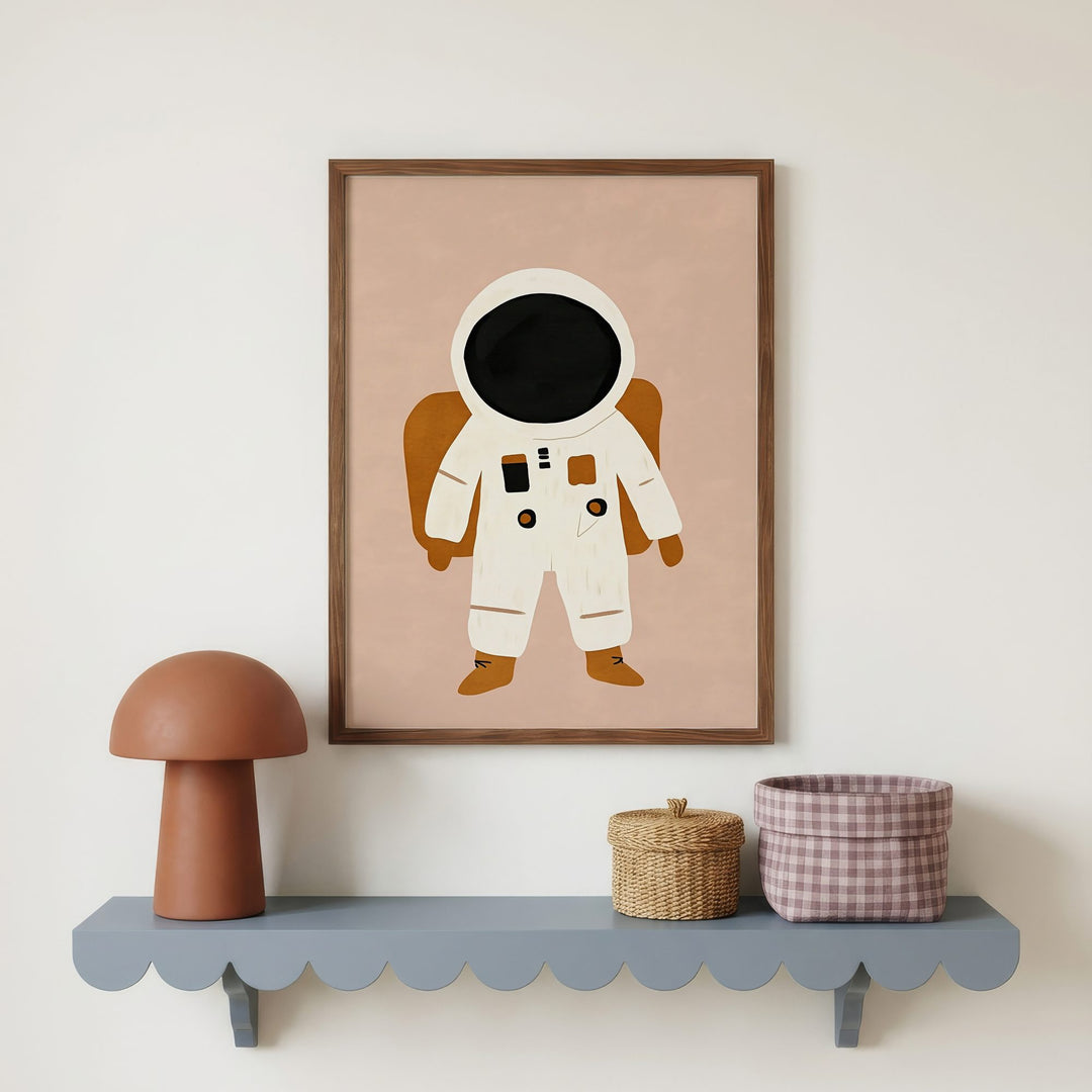 Little Astronaut Print