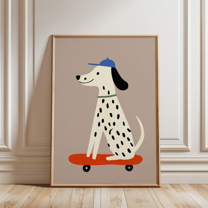 Skater Dalmatian Print
