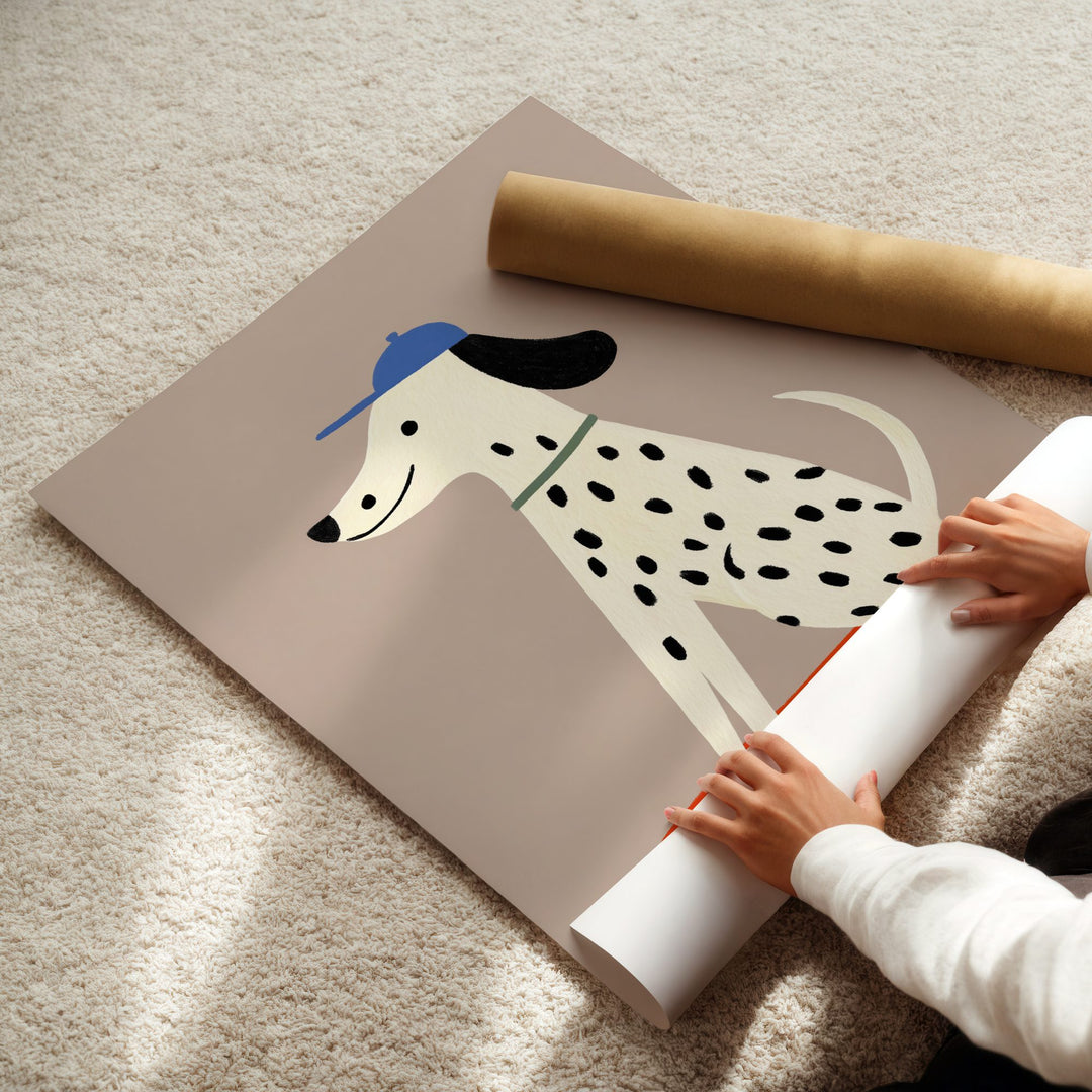 Skater Dalmatian Print