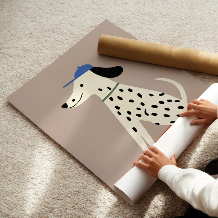Skater Dalmatian Print