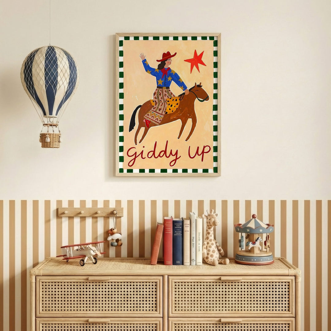 Giddy Up Print