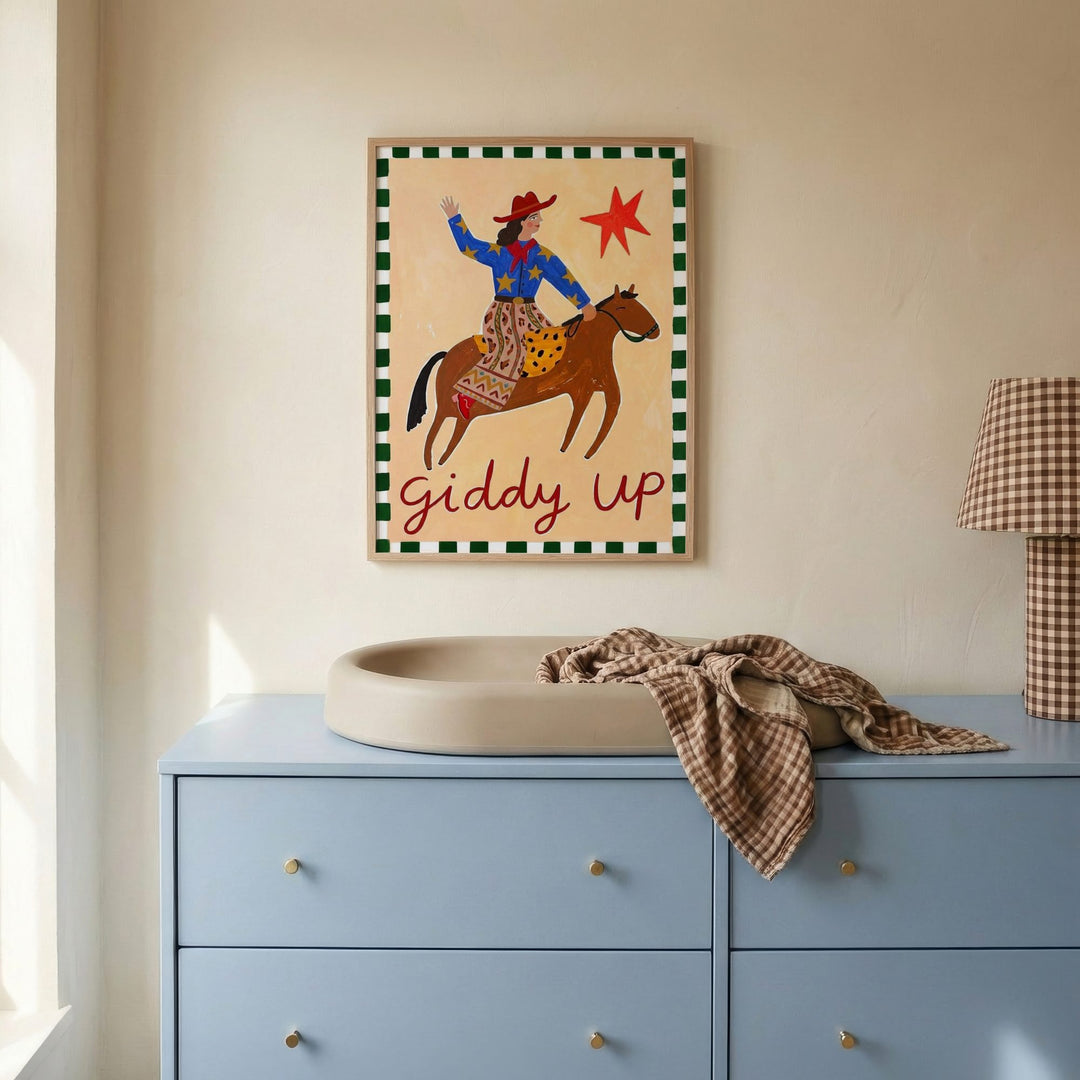 Giddy Up Print