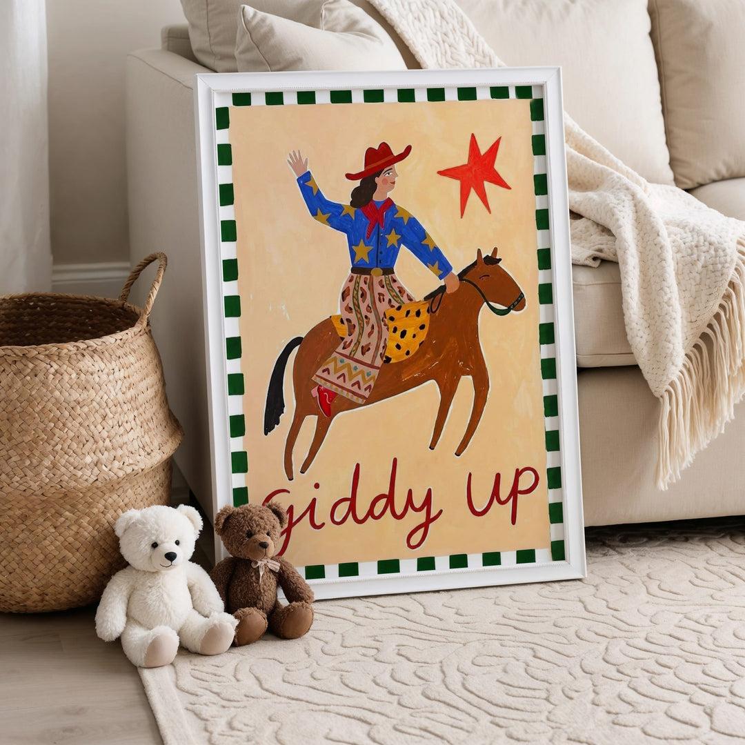 Giddy Up Print