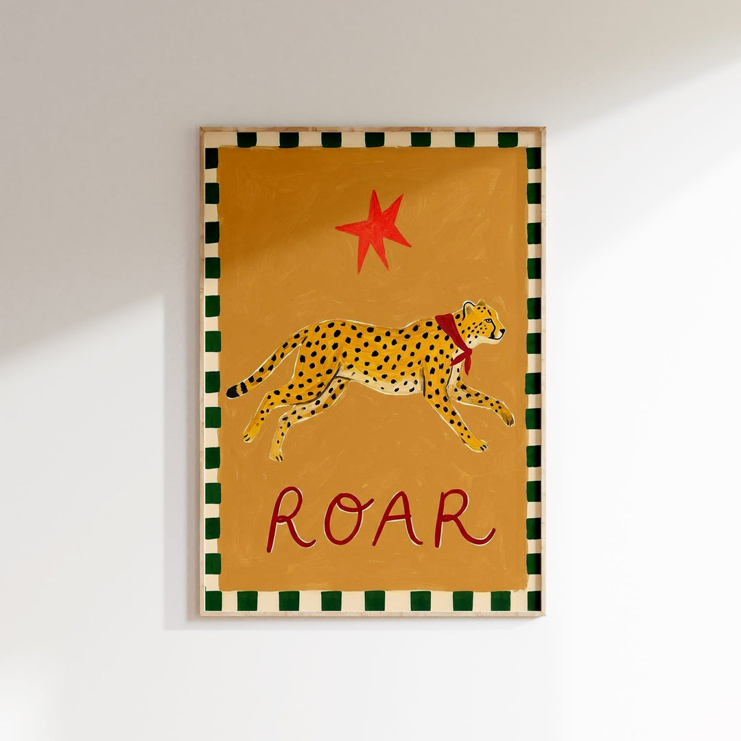 Roar Cheetah Print