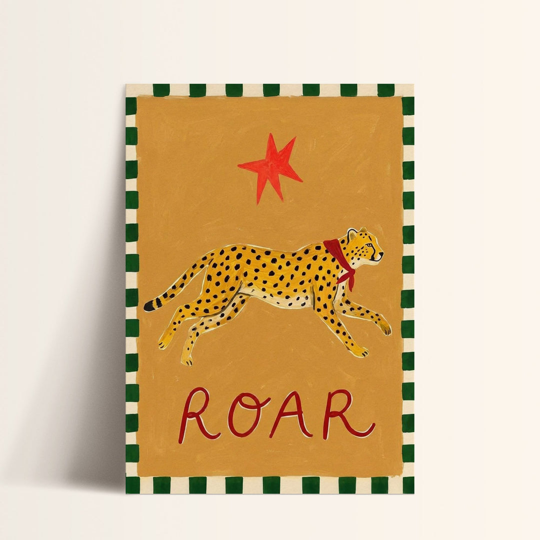 Roar Cheetah Print
