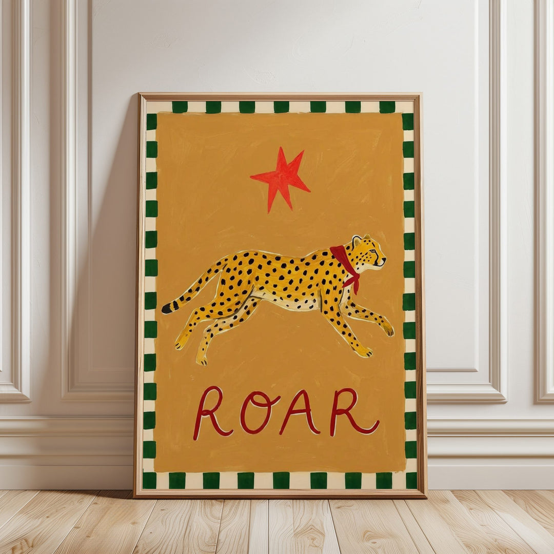 Roar Cheetah Print