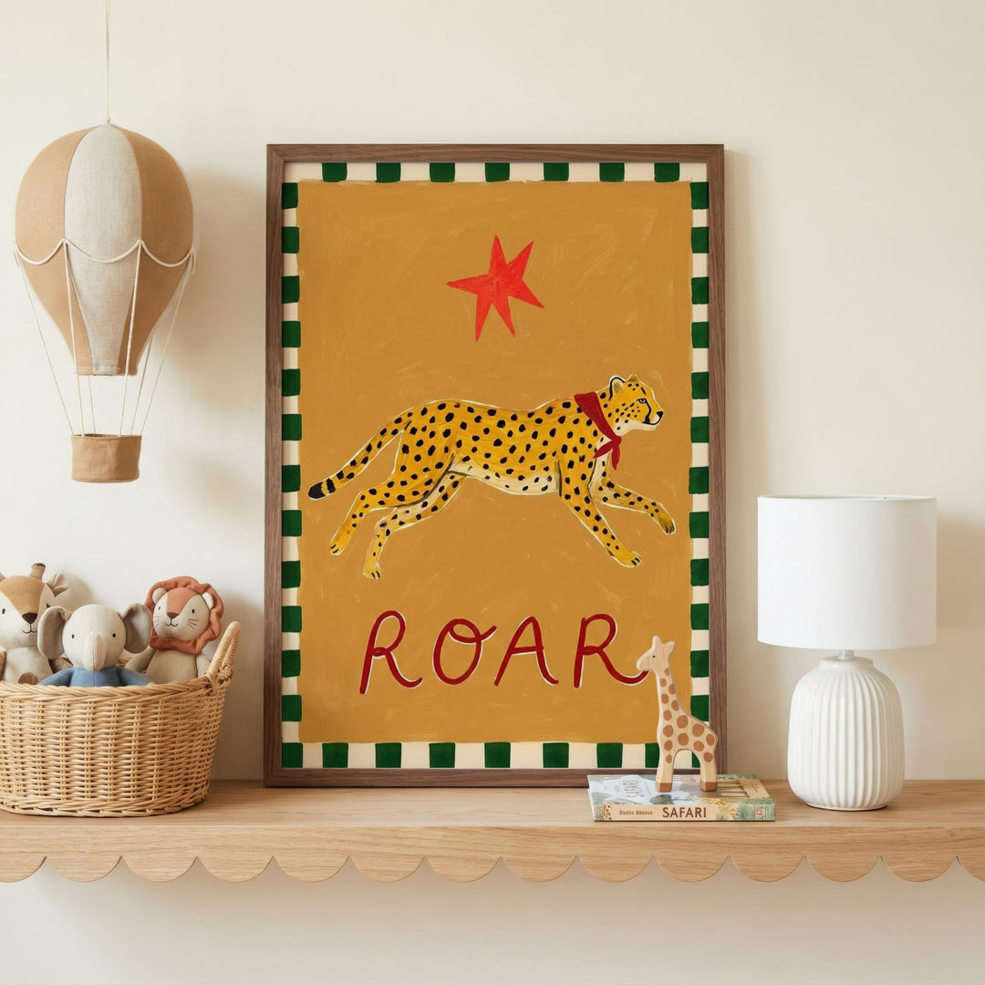 Roar Cheetah Print