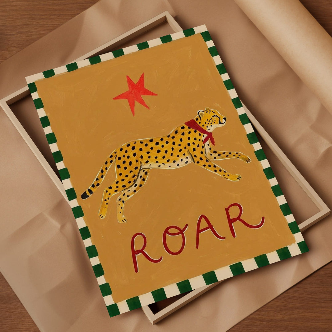 Roar Cheetah Print