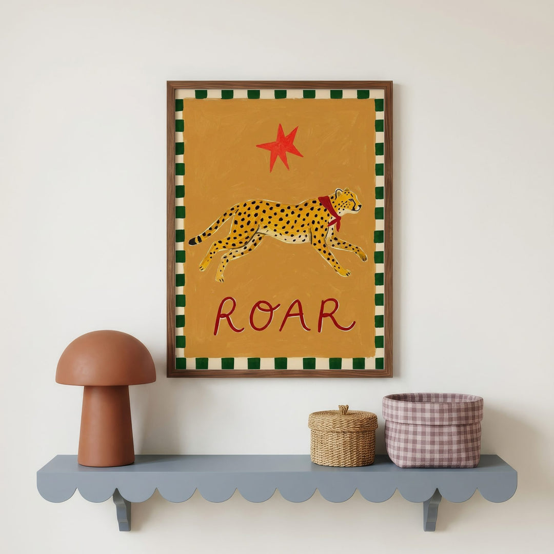 Roar Cheetah Print