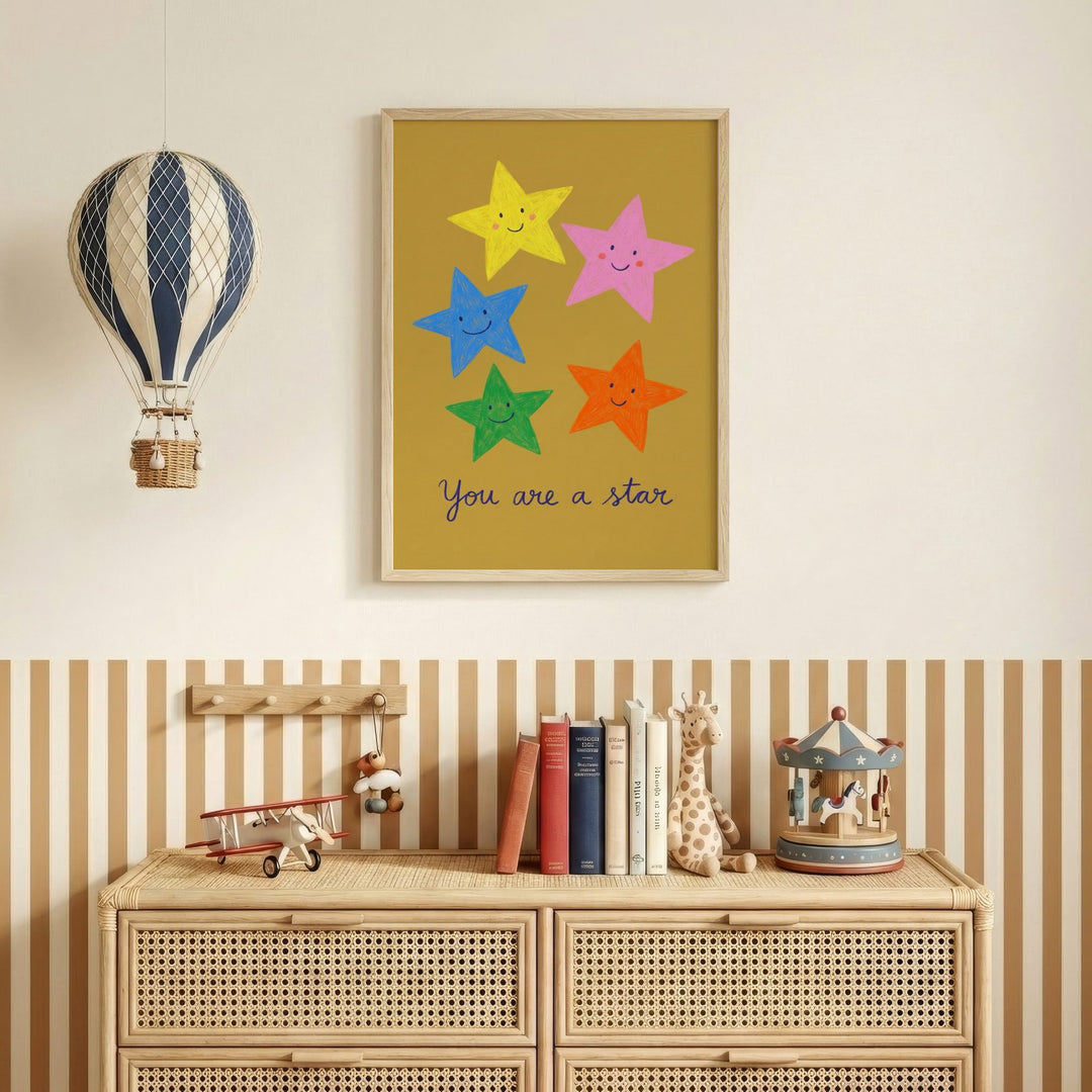 You Are a Star (Mustard) Print
