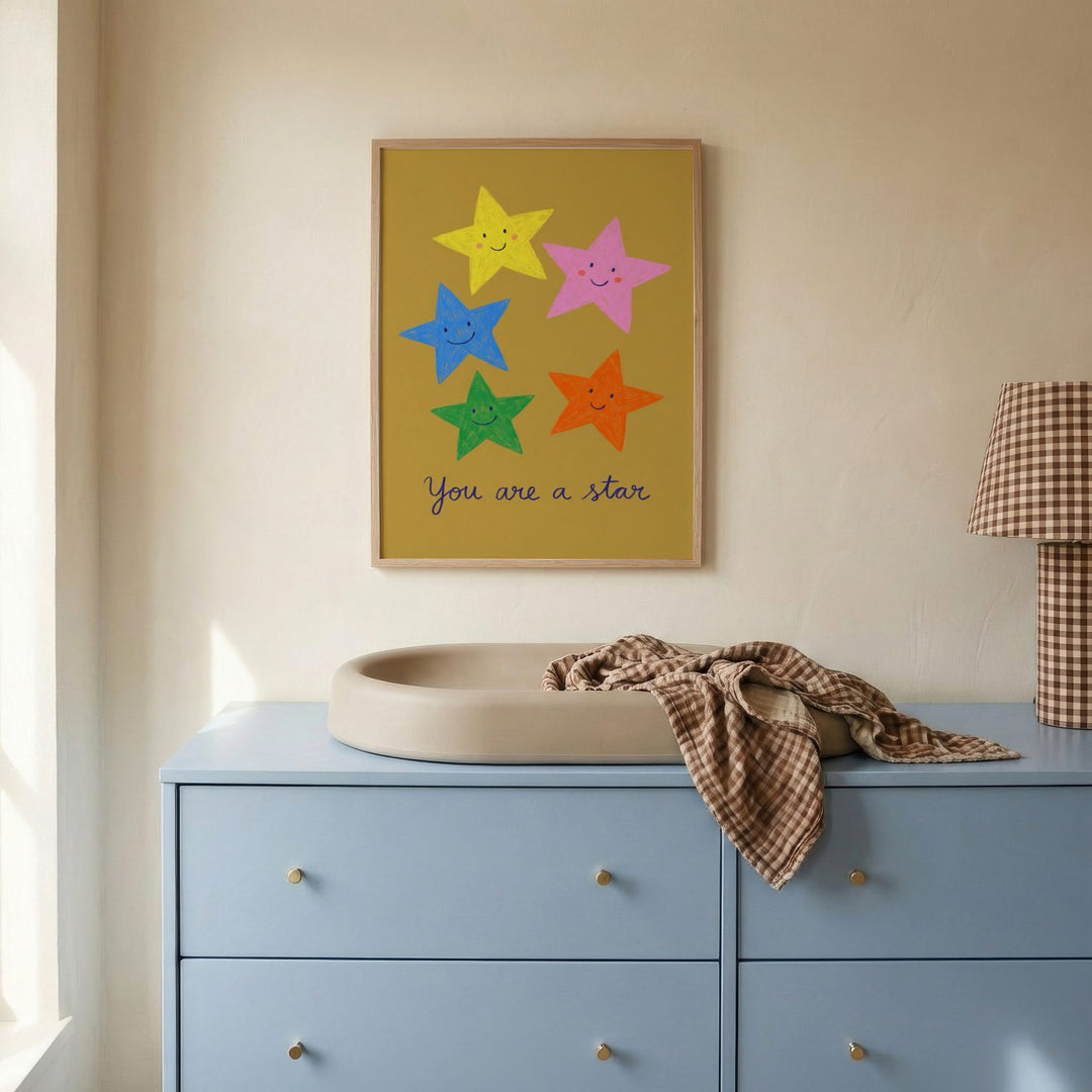 You Are a Star (Mustard) Print