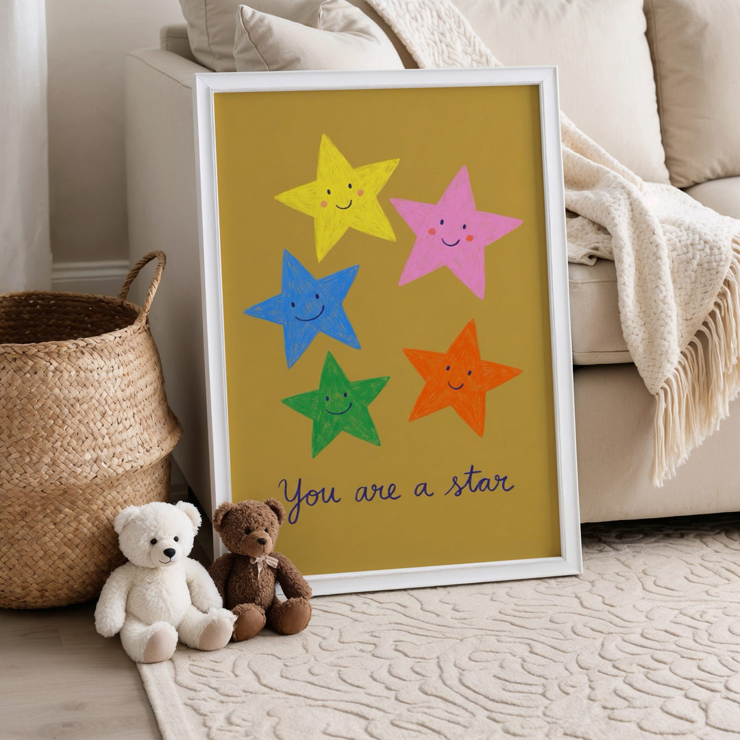 You Are a Star (Mustard) Print